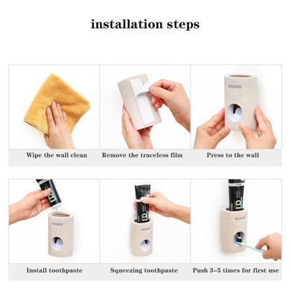 ECOCO ® Smart Automatic Toothpaste Dispenser