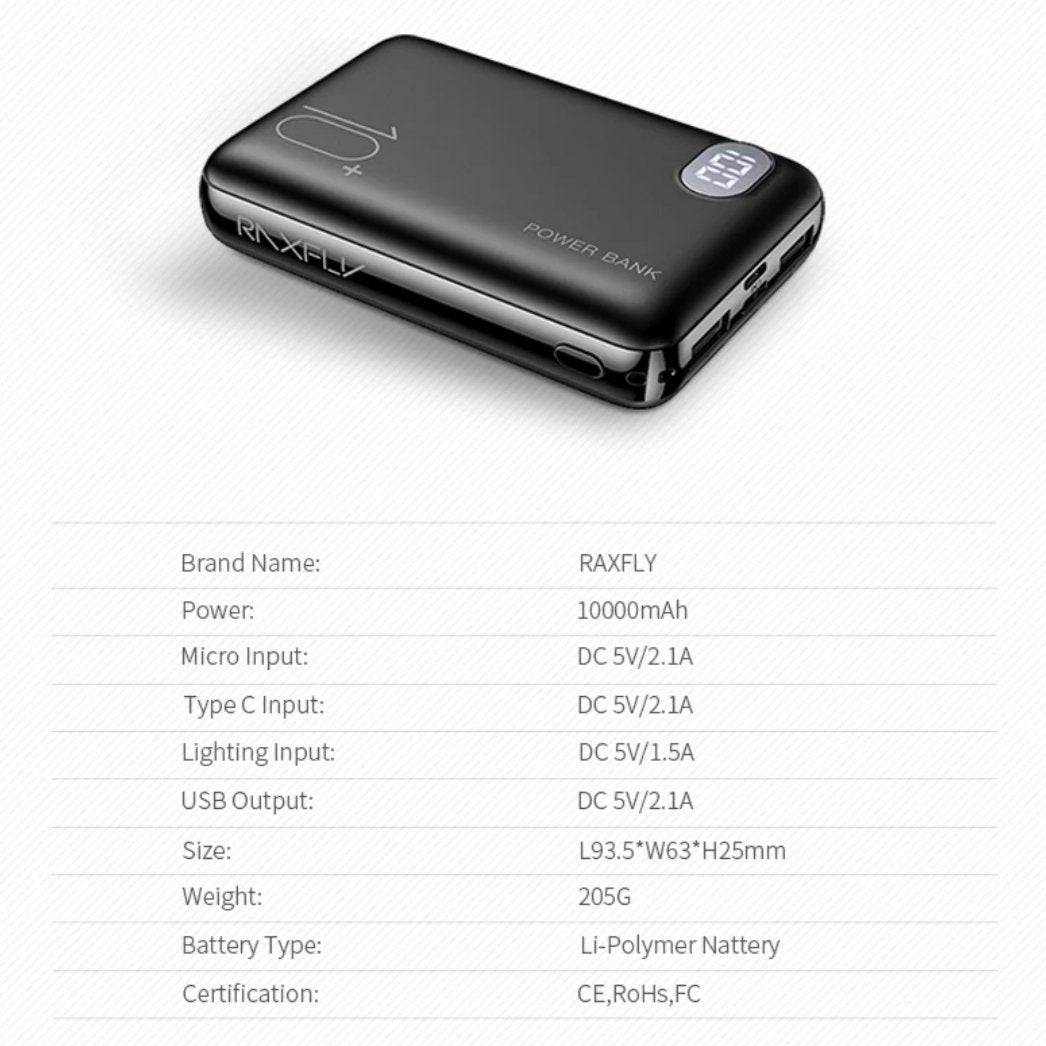 RAXFLY® Power Bank