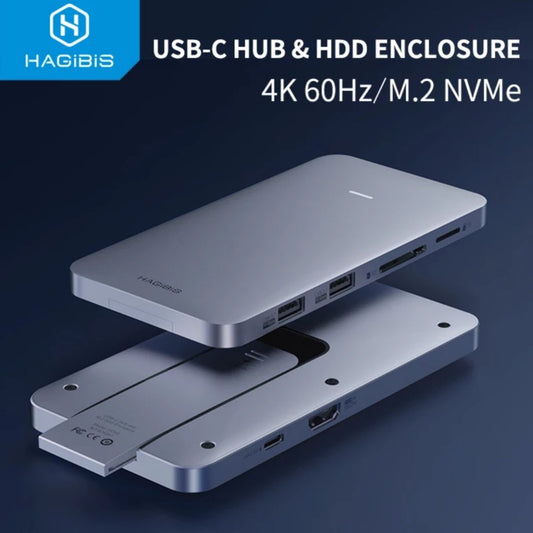 HAGIBIS® HUB FOR MAC BOOK + Hard Drive Enclosure