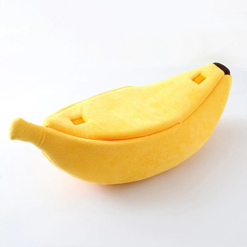 cute banana bed for cats