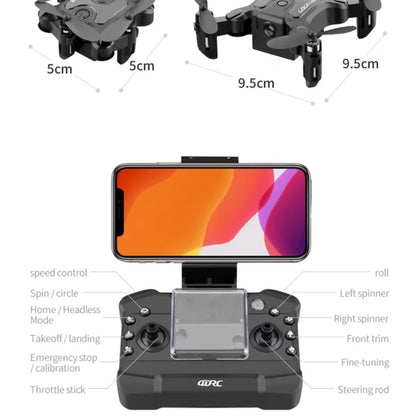 remote control of the mini drone 