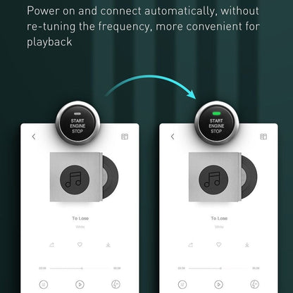 Baseus® Bluetooth Receiver for Car + Fm Transmitter