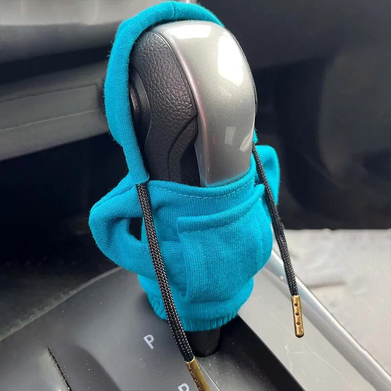 Upgrade Car Gear Shift Cover Car Styling Hoodie Shifting Lever