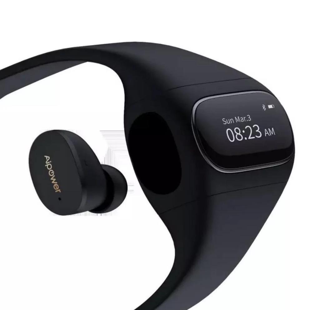 cool smartwatch with earbuds 