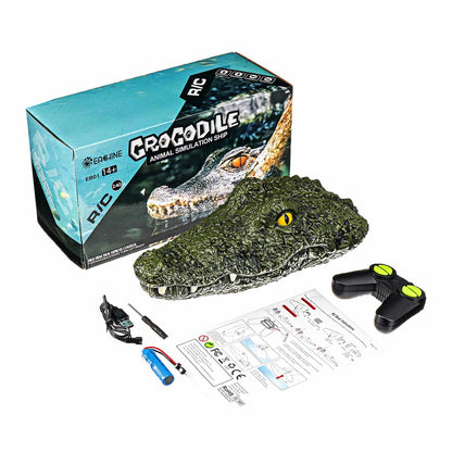 crocodile RC boat 