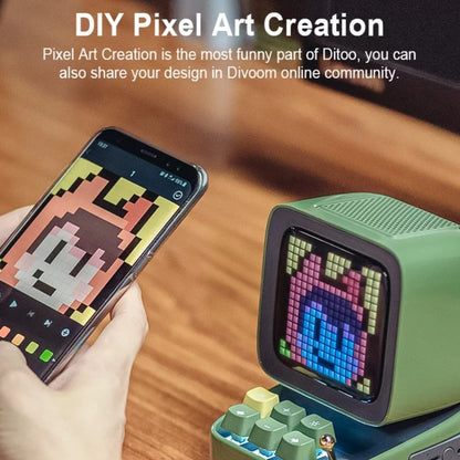 pixel art on divoom ditoo