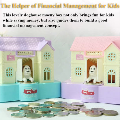 doghouse cute coin bank for kids 