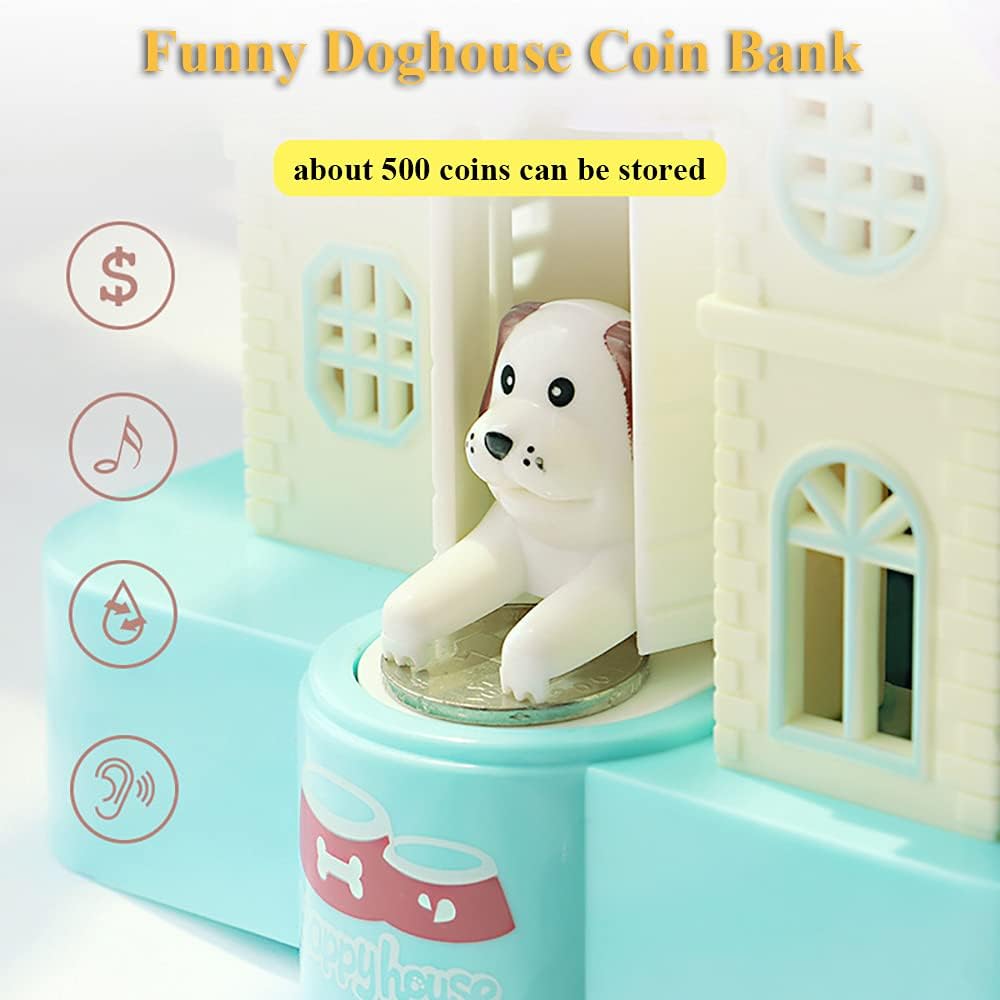 doghouse cute coin bank for kids 