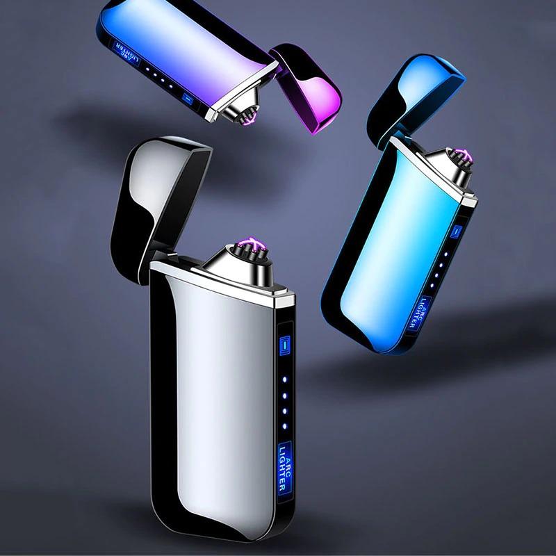 electric lighter with dual arc 