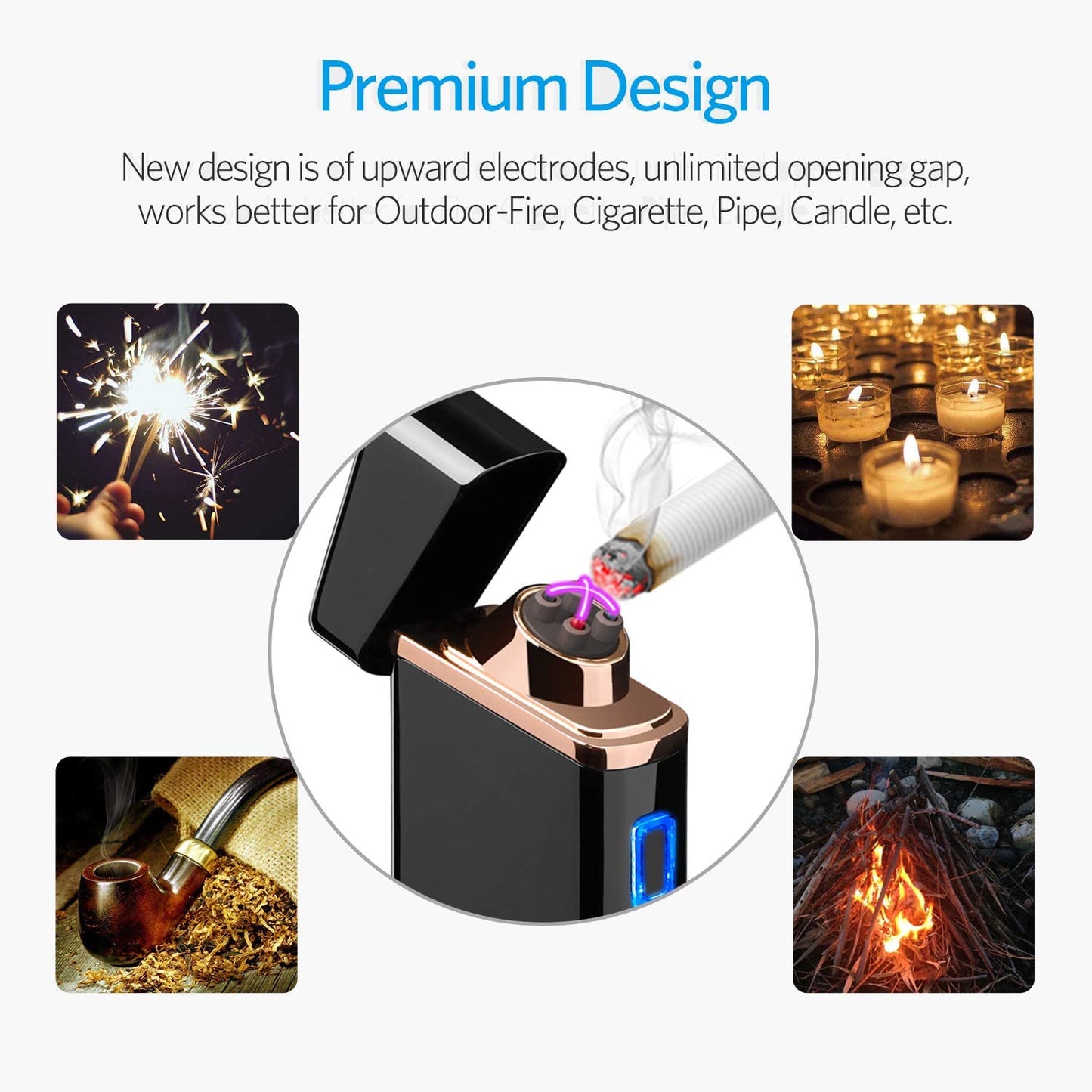 premium design of the electric lighter 