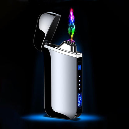 electric lighter with dual arc 