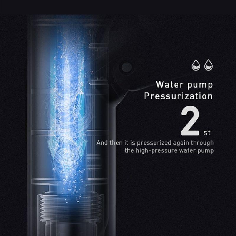 water pipe pressurisation 