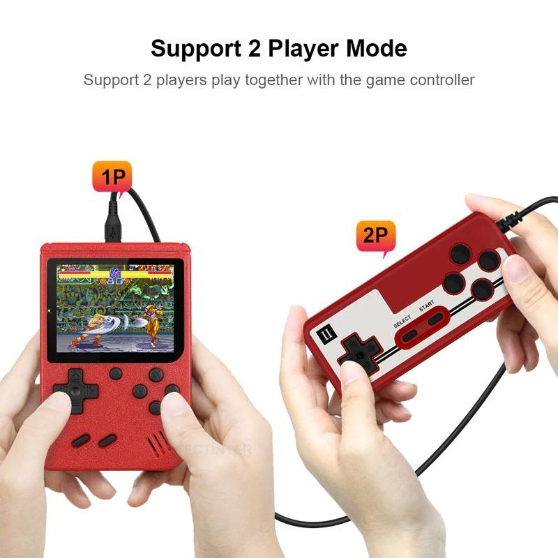 multiplayer mode in the handheld game console 