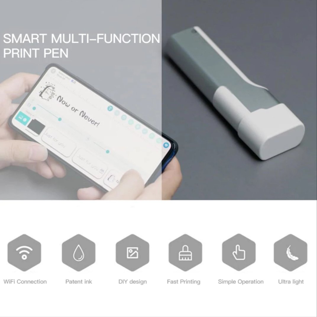 features of the handheld printer 