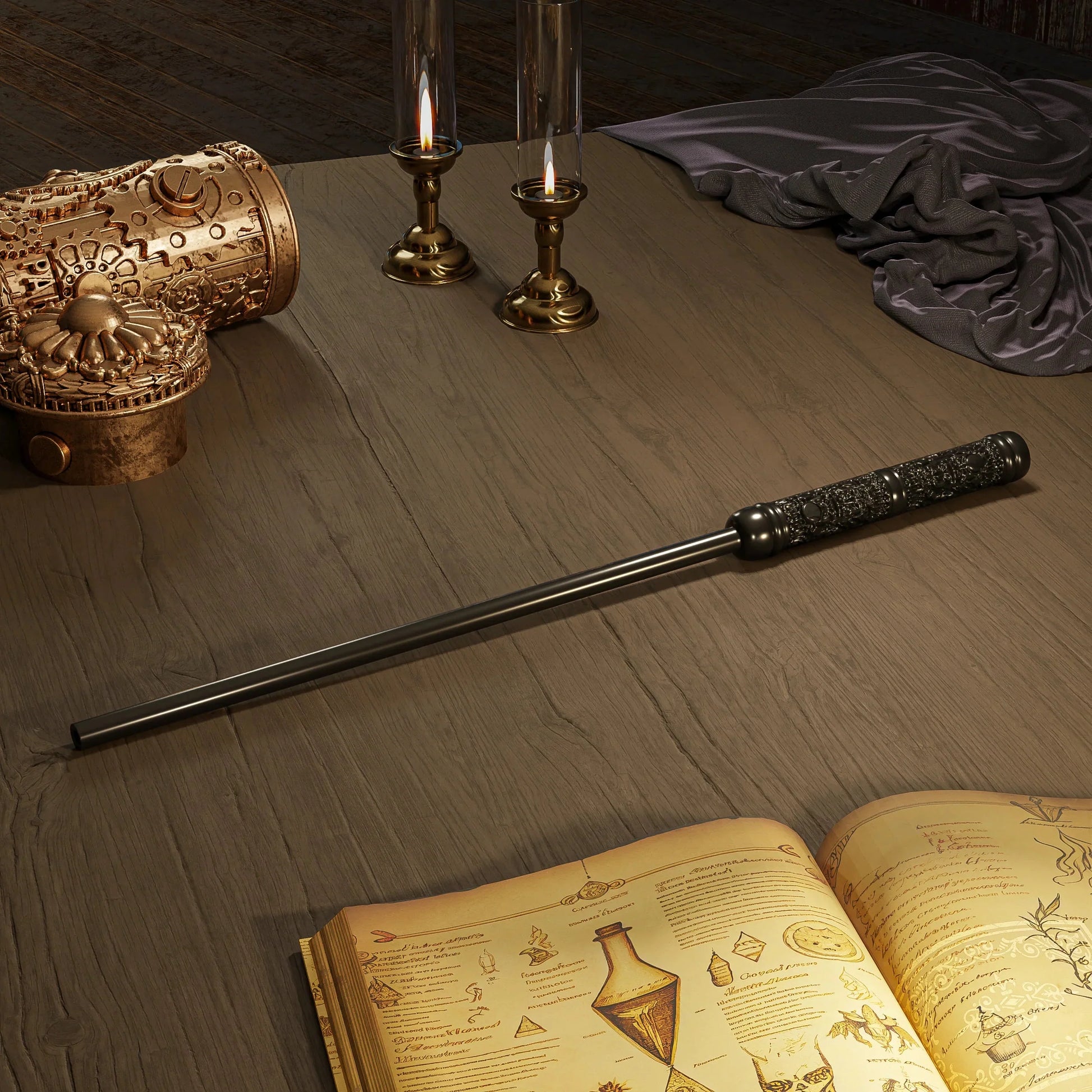 harry potter wand that shoots fireballs 