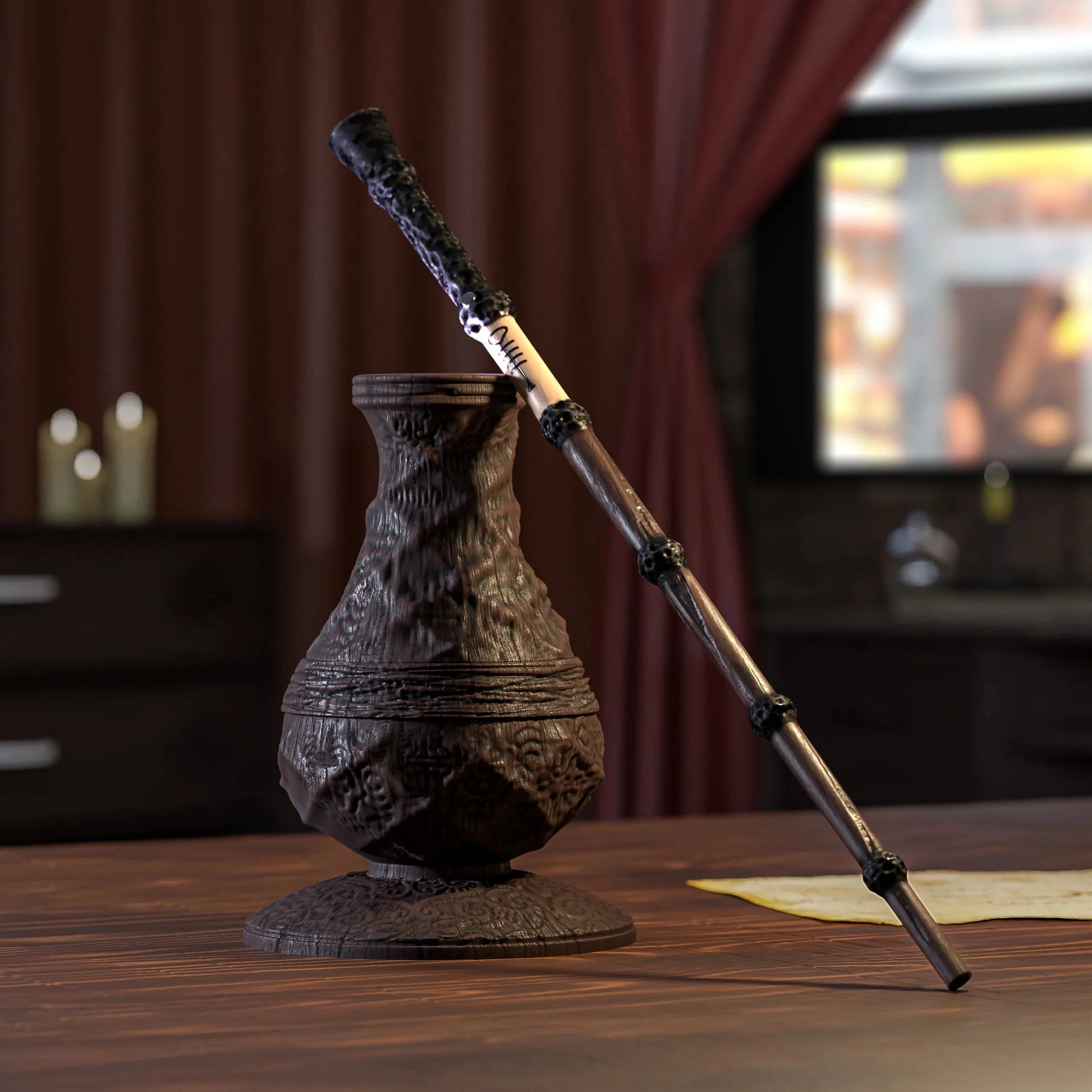 harry potter wand that shoots fireballs 