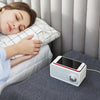 a girl sleeping beside the high end speaker