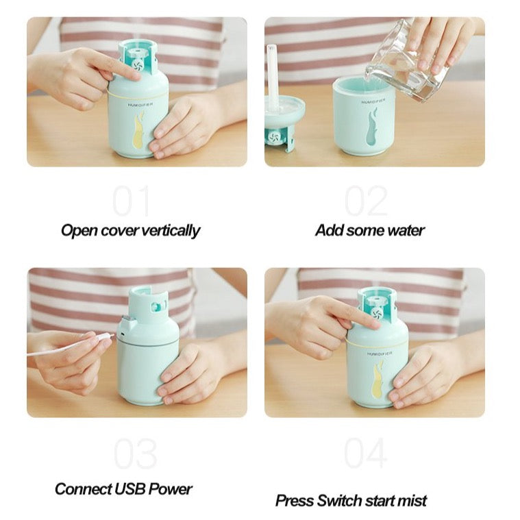 how to use the baby humidifier 