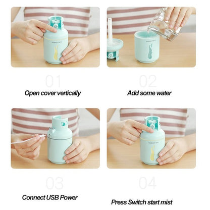 how to use the baby humidifier 