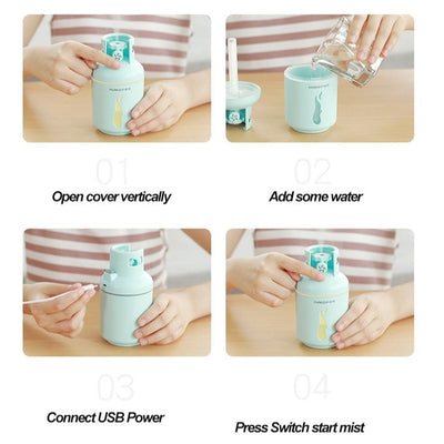how to use the baby humidifier