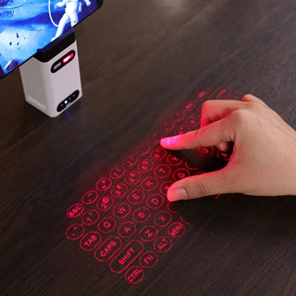 mouse function on the laser keyboard 