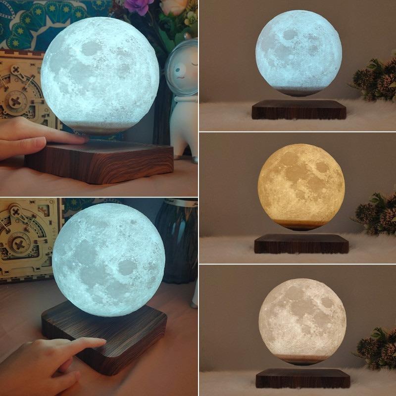 changing the color of the levitating moon lamp 