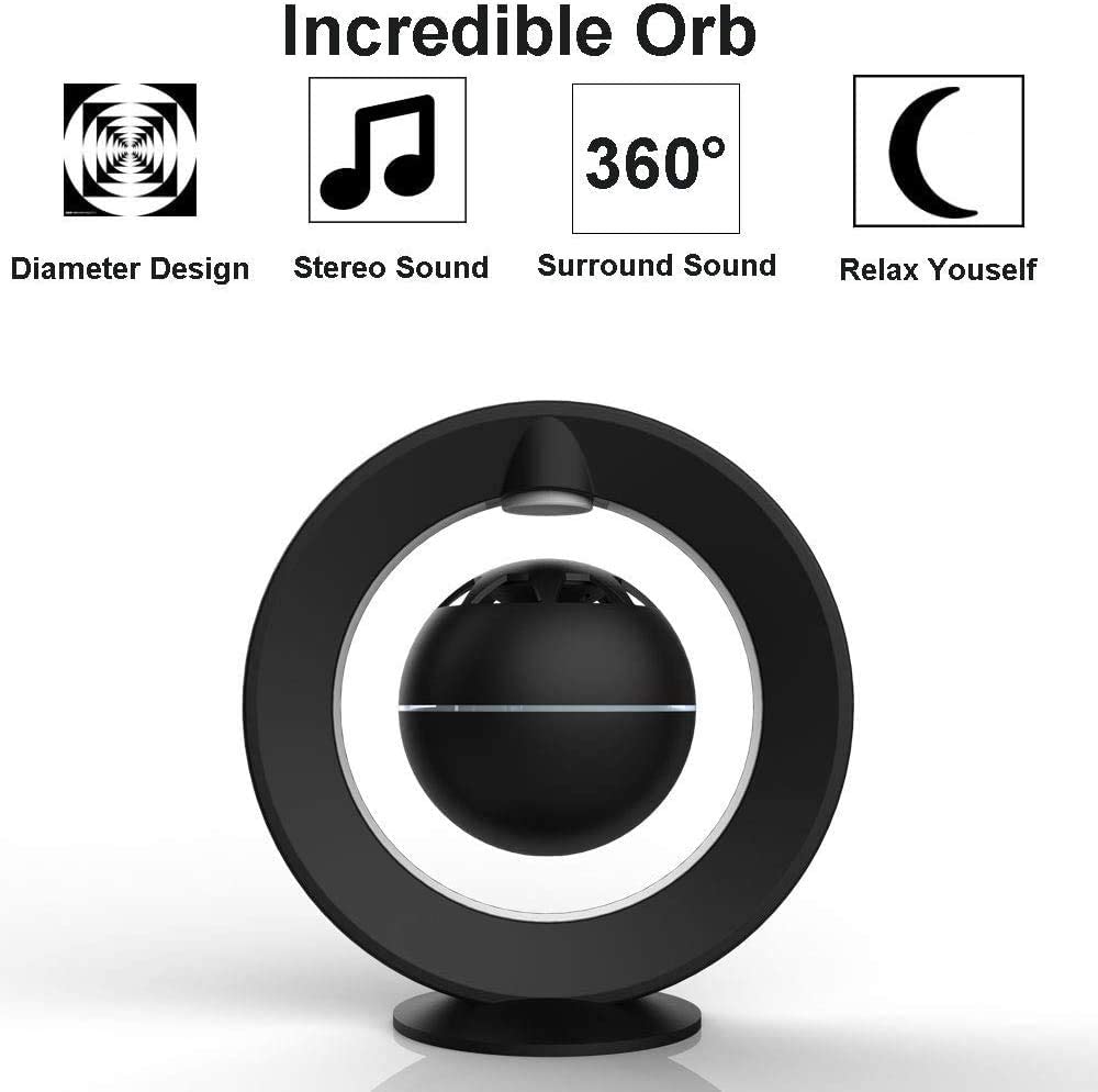 other features of the levitating speaker 