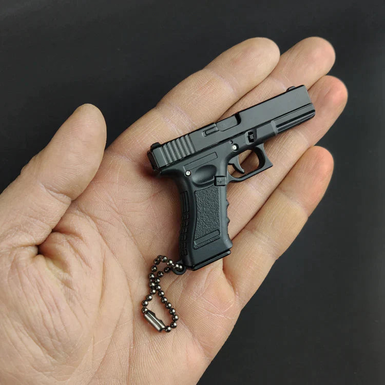 mini glock gun keychain 