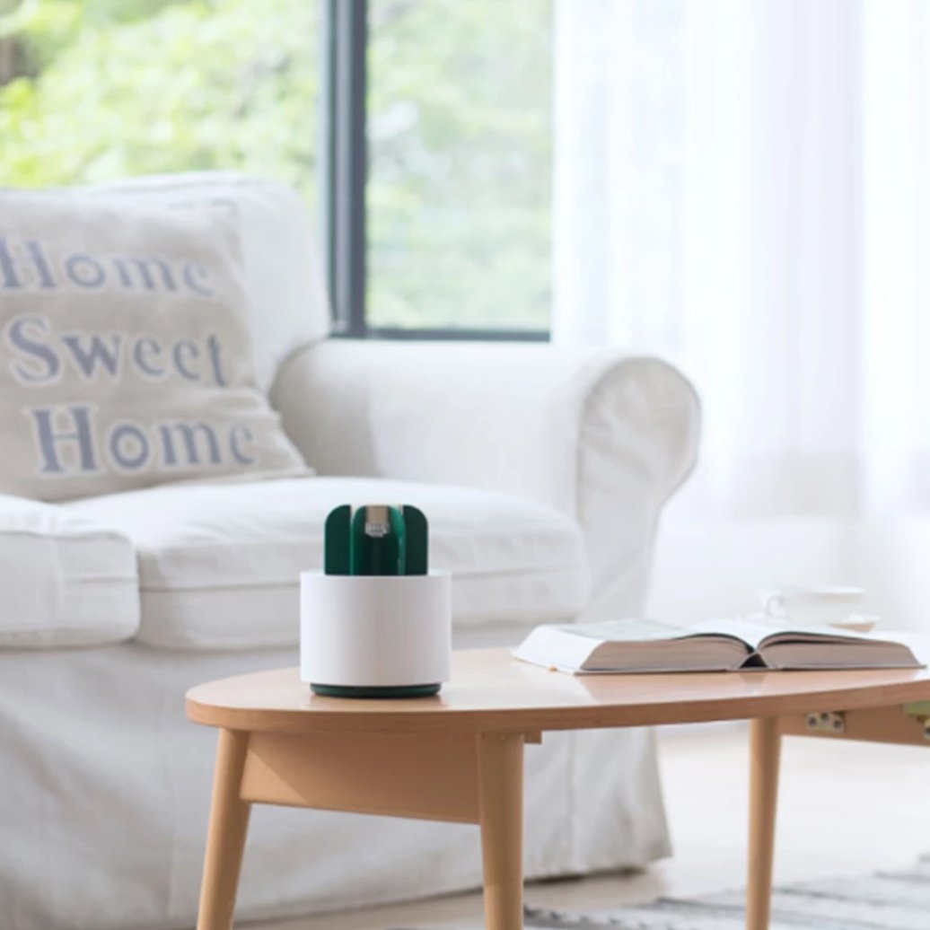 mosquito killer lamp on table 