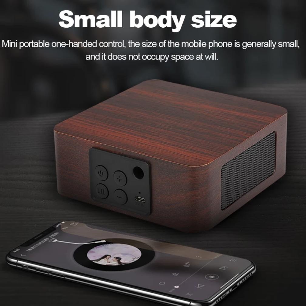 wooden Bluetooth speaker 