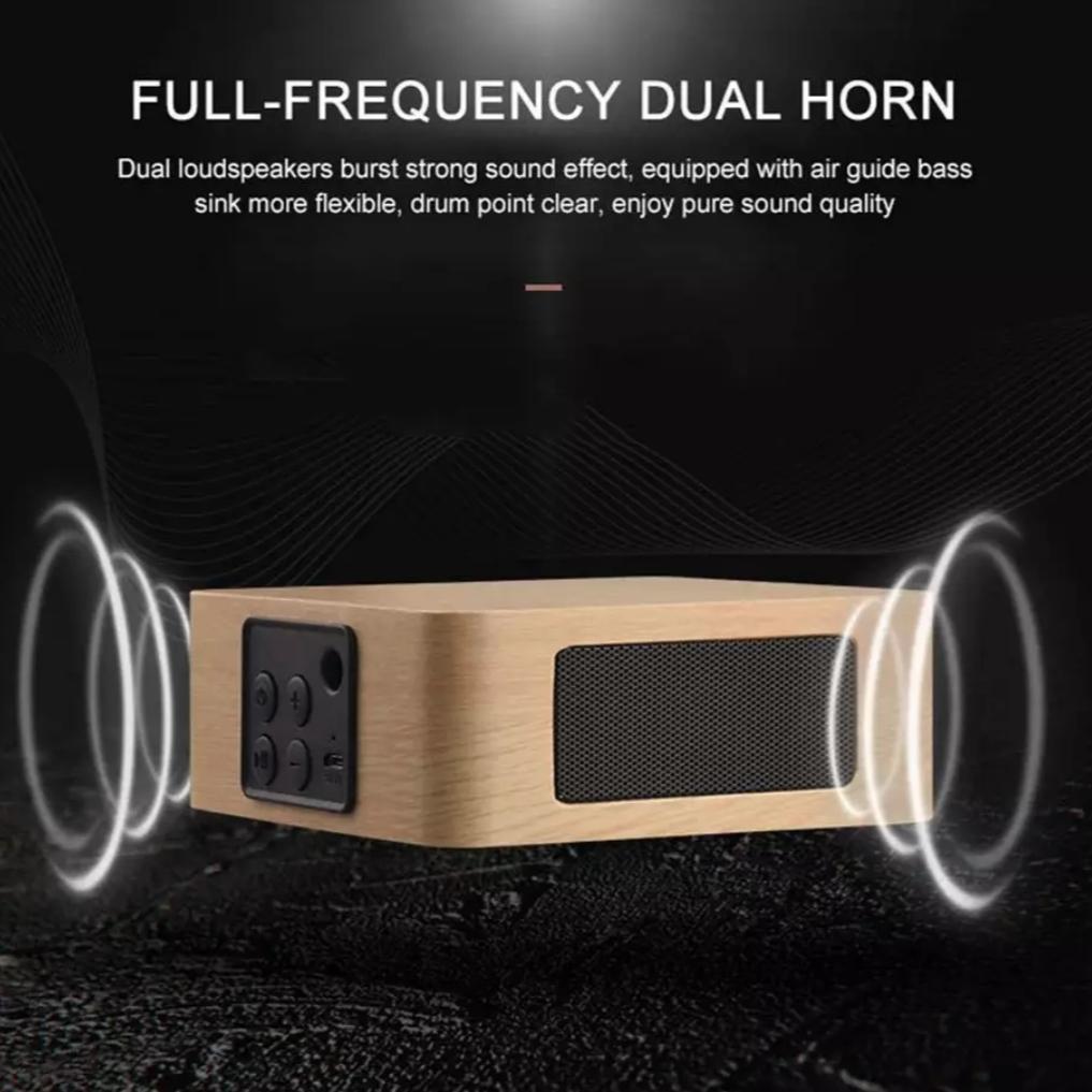 wooden Bluetooth speaker 