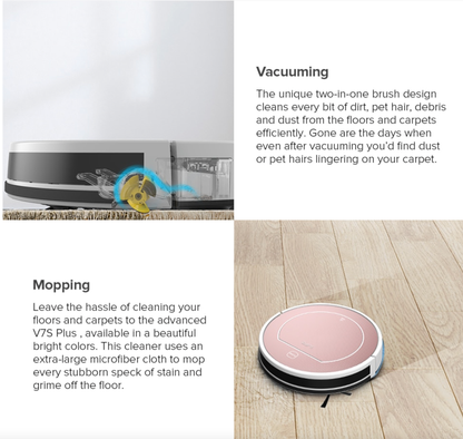 vacuuming and mopping function 