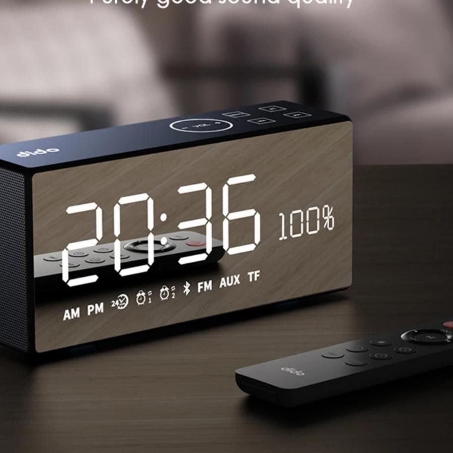 smart alarm clock with speaker 