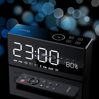 smart alarm clock with speaker 