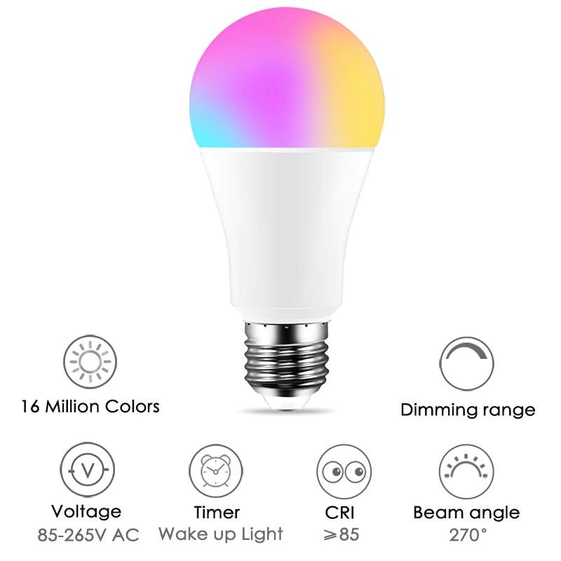 features of the smart light bulb 