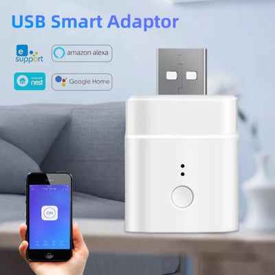 USB Smart Plug  Smart USB Adaptor - with Alexa & Google Home