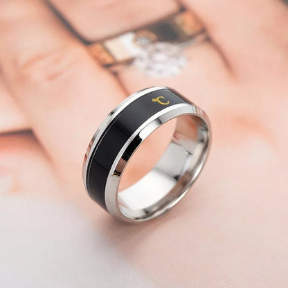 smart ring showing temperature 