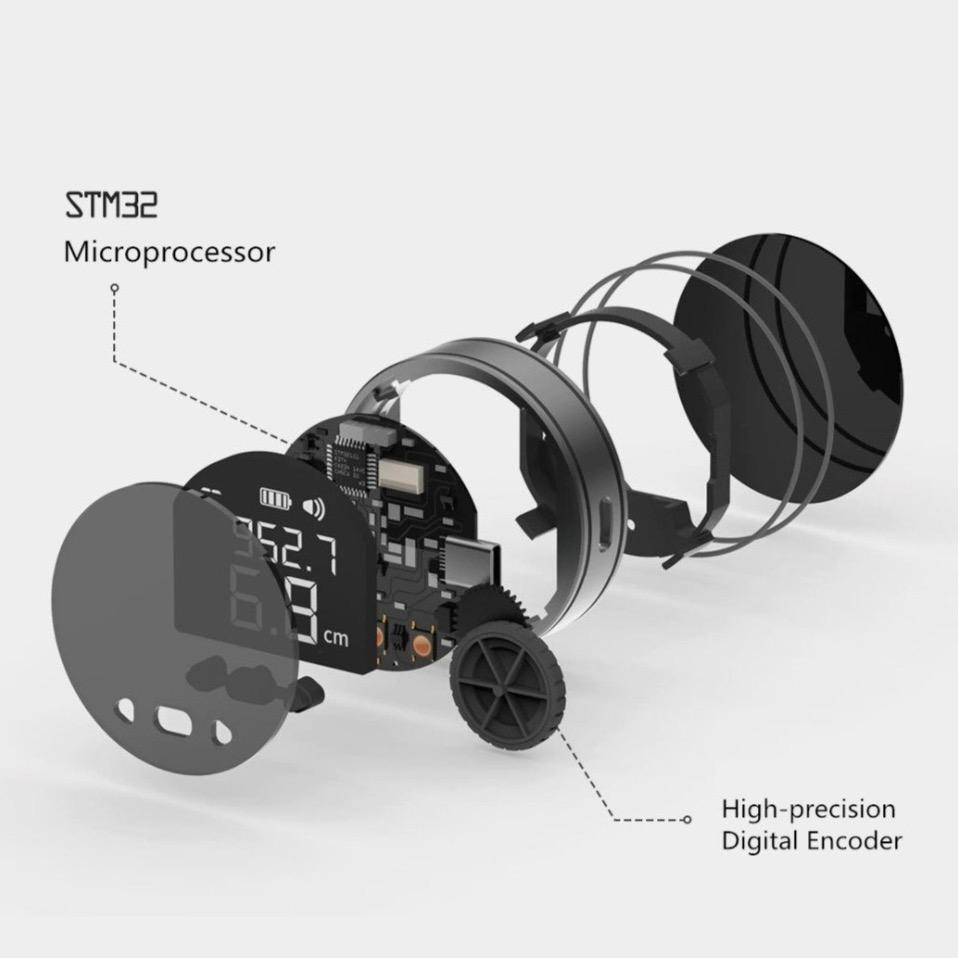 internal mechanism of the smart ruler 