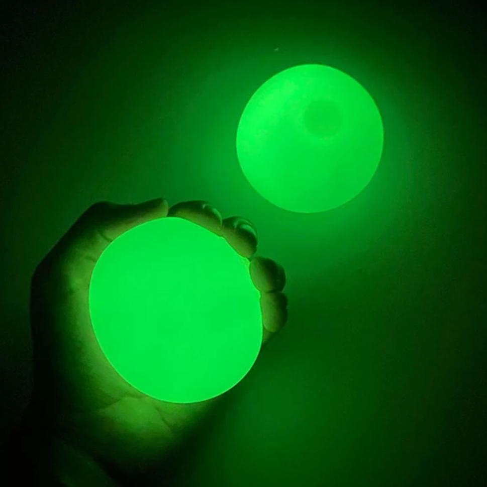 glowing sticky balls 