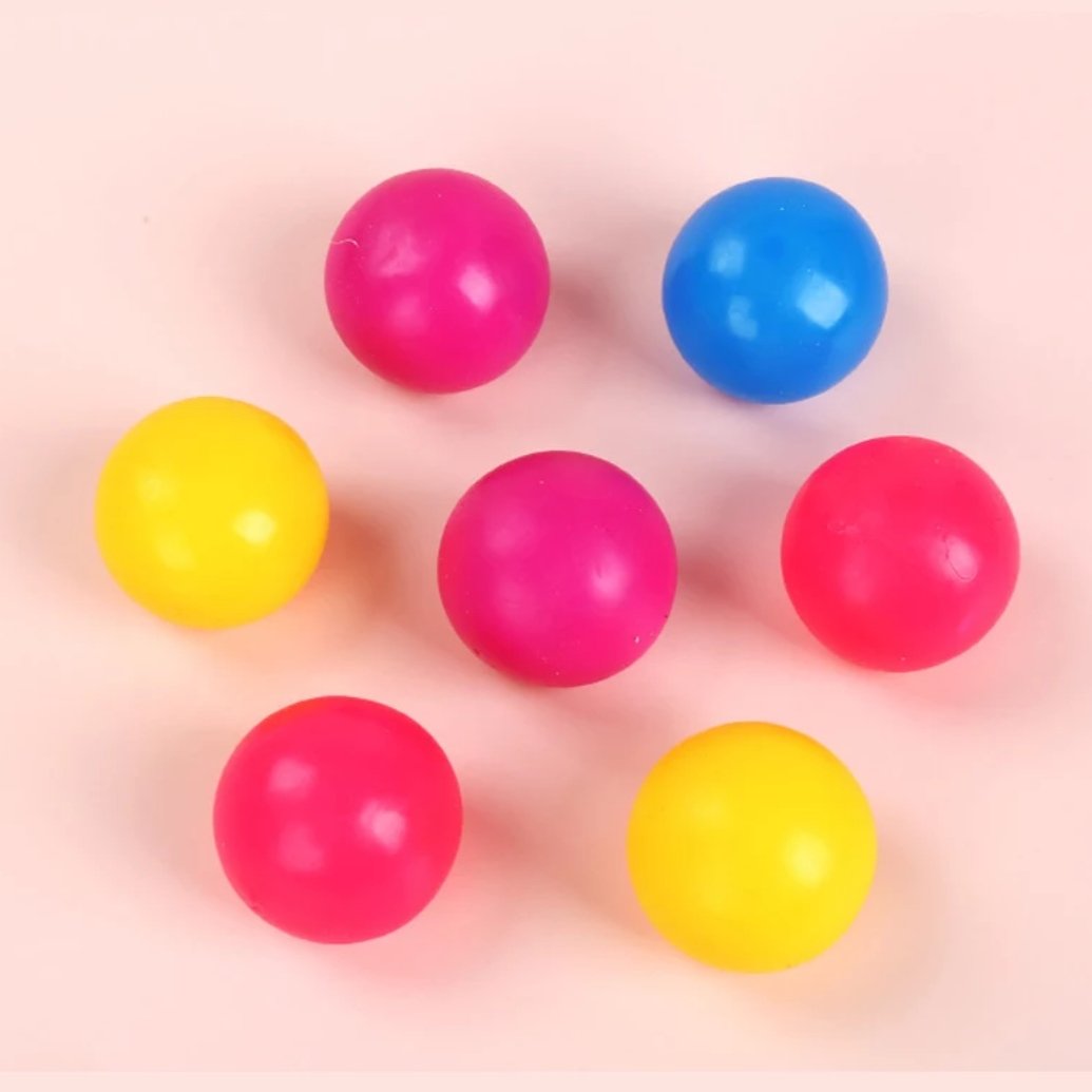 glowing sticky balls 