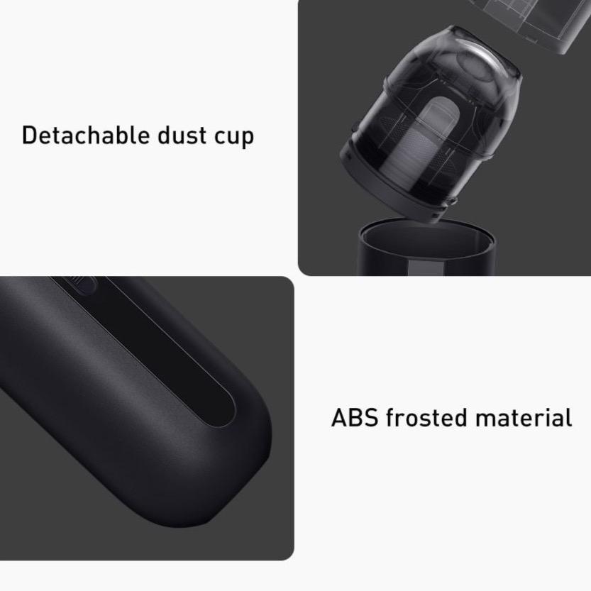 detachable dust cup 